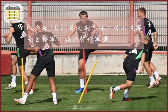 F1公布3月20日决定巴林沙特大奖赛是否停赛，缺少替代赛事